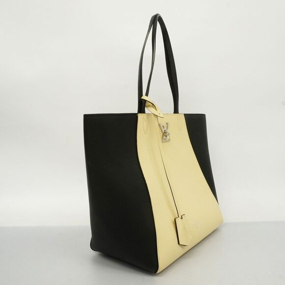 Louis Vuitton Tote Bag Lock Me Cover Noir Crème - Picture 2 of 7